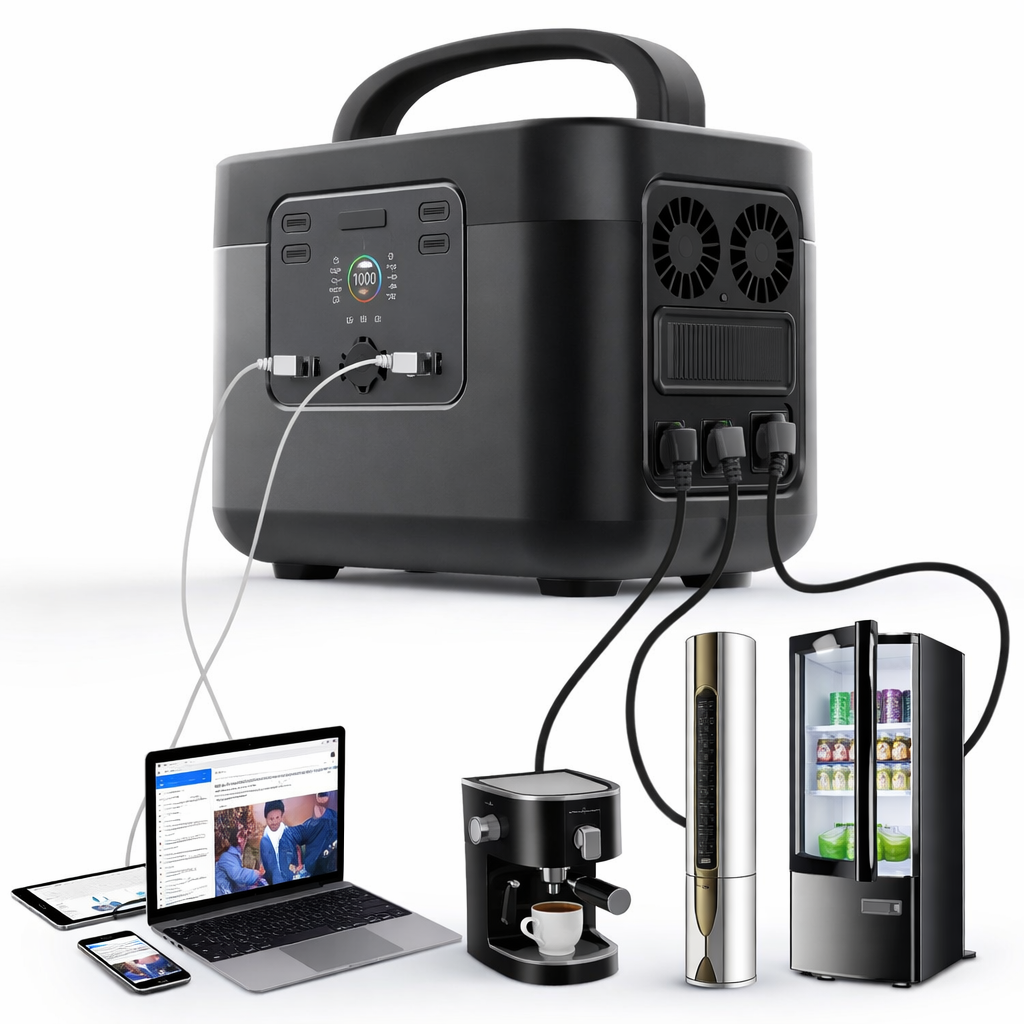 AetherVolt NomadPro 2200 Portable Battery Backup Station